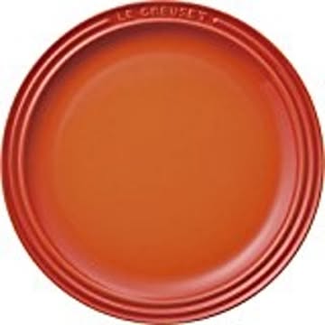 ル・クルーゼ （Le Creuset） ラウンドプレート・LC 23cm オレンジ