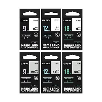 NAME LANDテープセット 9mm、12mm、18mm幅 各サイズ2個入