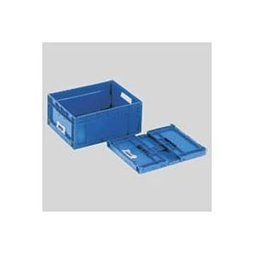 岐阜プラスチック工業 F-Box F-BOX112G 折りたたみコンテナー ダークブルー 2セット