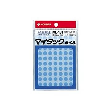 （まとめ） ニチバン カラーラベル 一般用 ML-151 一般用（単色） 8mm径 ML-15116 空 1P入 【×10セット】