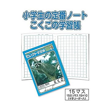 学習帳K-13こくご15マス 10個セット 32-080