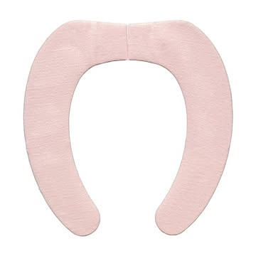 ぴたQ 吸着式 便座カバー ピンク 約幅9.5cm