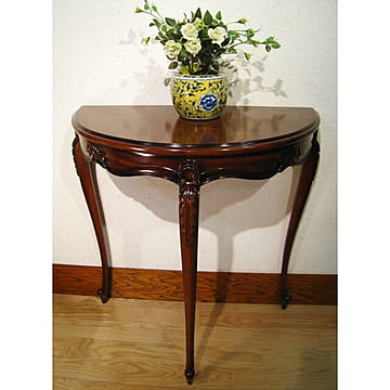 マホガニー材 M コンソールテーブル