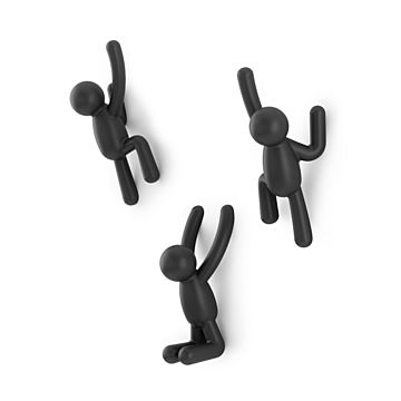 Umbra アンブラ Buddy Wall Hooks バディ フック 3個組 / 壁面収納 壁面フック ウォールフック