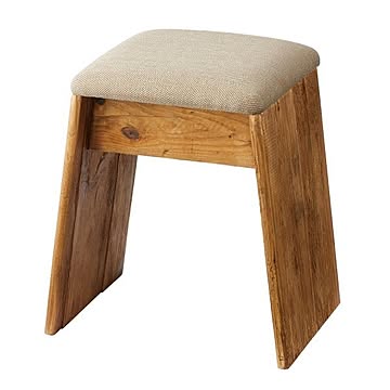 東谷 スツール 2脚入 完成品 幅40x奥行31x高さ45cm ベージュ HIT-201