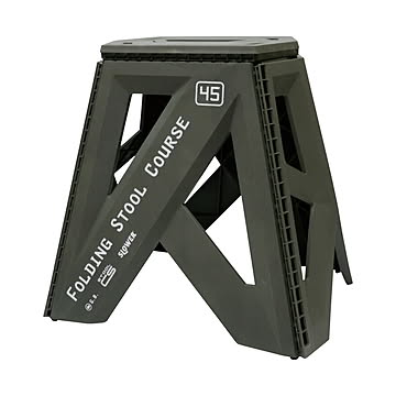 SLOWER スロウワー FOLDING STOOL Course フォールディングスツール コース SLW436/SLW437/SLW438/SLW439 / 折りたたみ椅子 折り畳みチェア 踏み台