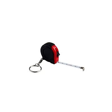 軽くて携帯便利！コンパクトメジャー1mキーホルダー付 12個セット 29-484