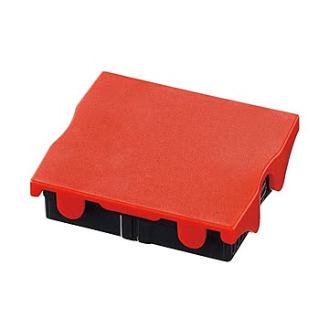 まとめ シャイニー スタンプ S-524用交換パッド 赤 S-524-7R 1個  ×50セット