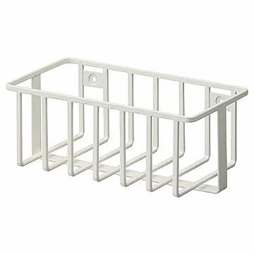 山崎実業 tower ウォールトイレ用品収納ラック ホワイト