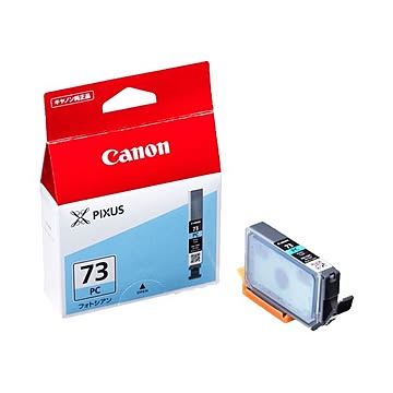 （まとめ） キャノン Canon インクタンク PGI-73PC フォトシアン 6397B001 1個 ×5セット