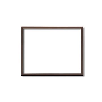 デッサン額縁/フレーム 【大衣サイズ 509×394mm】 ブラウン 壁掛けひも付き 化粧箱入り 5767