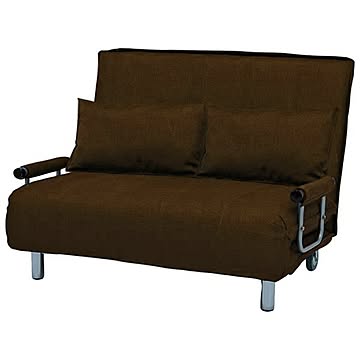 3WAY ソファーベッド 約幅121cm ブラウン 組立品