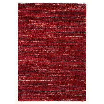 SHERPA COSY ベルギーラグマット 200cm×250cm レッド 長方形 高耐久