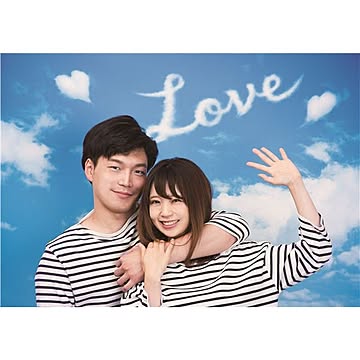 フォトポスター/壁紙ポスター 【ラブクラウド】 A0サイズ 841mm×1189mm 紙製 『イエスタ iesta』