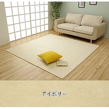 イケヒコ・コーポレーション モデルノ 洗える撥水ラグ アイボリー 130×185cm 4599019