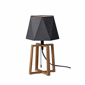 Espresso 2-table lamp エスプレッソ2テーブルランプ (電球なし) AW-0571Z テーブルライト 卓上照明 LED対応 布製 木製 無垢材 北欧 シンプル ナチュラル