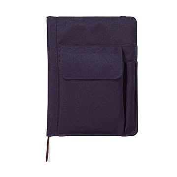 （まとめ） SMART FIT カバーノート A5ネイビー ×5セット