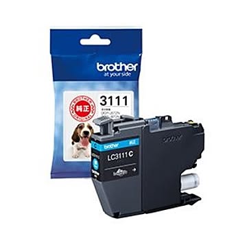 ブラザー工業 インクカートリッジ (シアン) LC3111C