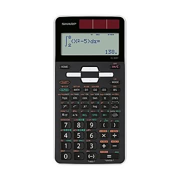 (まとめ) シャープ 関数電卓 ピタゴラススタンダードモデル 10桁 ハードケース付 EL-509T-WX 1台 【×10セット】