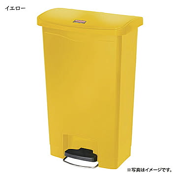 スリムジム ステップオンコンテナ フロントステップ 90.8L 幅594x奥行354x高さ831mm ラバーメイド