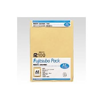 （まとめ） 藤壷クラフトパック封筒 クラフト製・パック入 PK-5 15枚入 【×10セット】