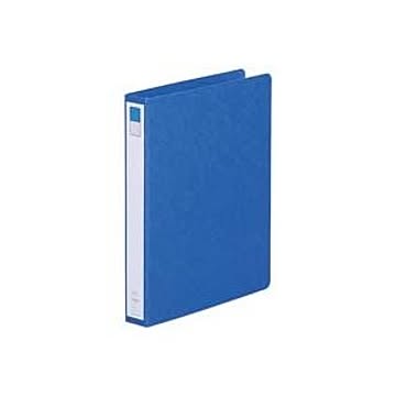 (業務用100セット) LIHITLAB ツイストリング式ファイル 【B5/2穴】 タテ型 F802UN-5 藍