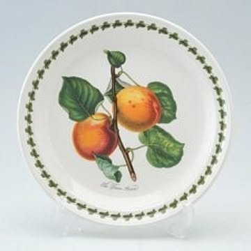 ポートメリオン　ポモナ　プレート25cm　アプリコット　Roman apricot　洋食器　イギリス　ボタニック