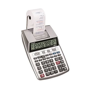 (まとめ）キヤノン プリンタ電卓P23-DHV-3 2色印字 12桁 2279C005 1台【×3セット】