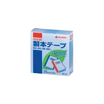 （まとめ） ニチバン 製本テープ〈再生紙〉 25mm幅 BK-2516 空 1巻入 【×10セット】