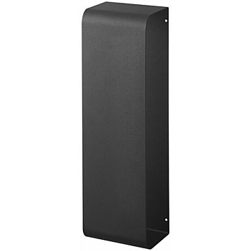 山崎実業 マグネットバスタオルホルダー tower 4枚収納 ブラック