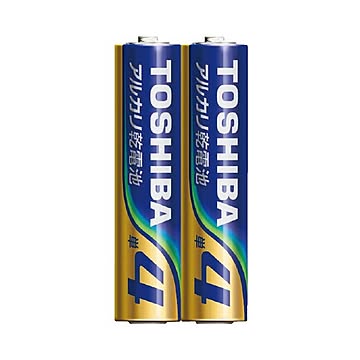 （まとめ）東芝アルカリ乾電池 単4形 2本×50パック×2セット
