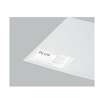（まとめ）プラス カードポケット付クリアホルダ100P FL180HO（×2セット）