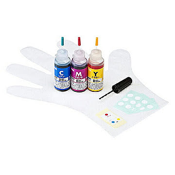 サンワサプライ　詰め替えインクBC-341用　INK-C341S30S 管理No. 4969887864395