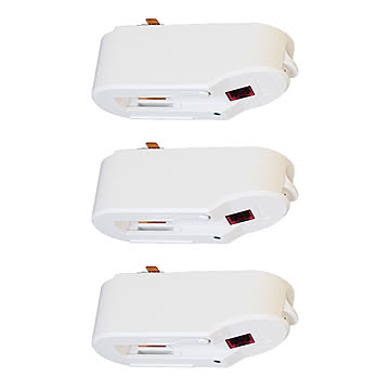 赤外線ダクトレール用変換プラグ リモコン 3個セット JZ003-3 光ノ屋照明