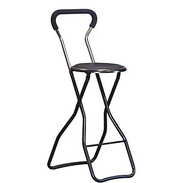 ソニックチェア 折りたたみ椅子 4脚セット ブラック 幅35cm 日本製 スチールパイプ