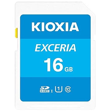 KIOXIA UHS-I対応 Class10 SDHCメモリカード 16GB KSDU-A016G