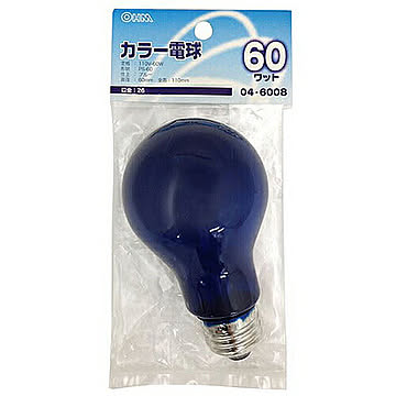 オーム電機 OHM 046008 カラー電球P 管理No. 4971275460089