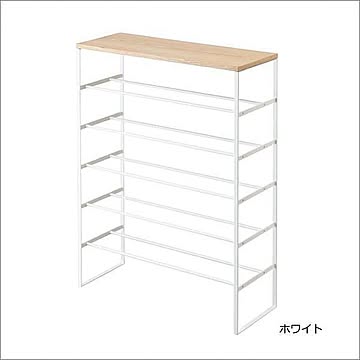天板付きシューズラック タワー tower