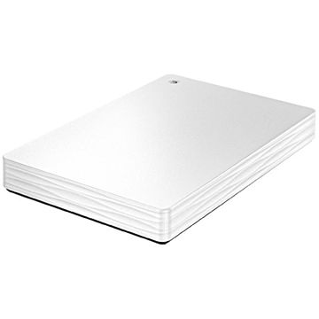 アイ・オー・データ機器 USB3.1 Gen1/2.0対応ポータブルハードディスク「カクうす Lite」 ホワイト500GB HDPH-UT500WR