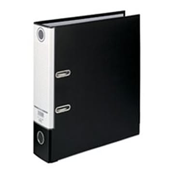 （まとめ）スガタ レバー式アーチファイル SGLAF8 A4S 80mm黒×10セット