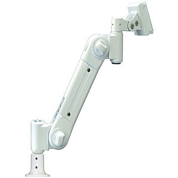 ライブクリエータ スタンダードアーム フランジ付グロメット固定 中荷重 アイボリー ARM2-21G2