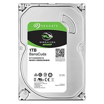 Seagate Guardian Barracudaシリーズ 3.5インチ内蔵HDD 1TB SATA6.0Gb／s 7200rpm 64MB ST1000DM010