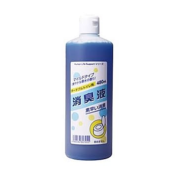 （まとめ）ローヤル化工H・L・Sポータブルトイレ用消臭液 本体 480ml 1本【×20セット】