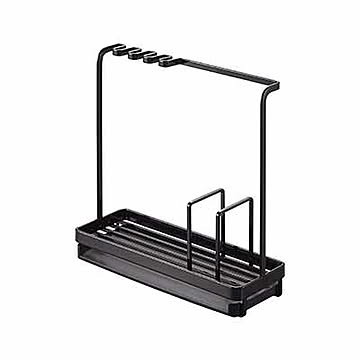 tower タワー(山崎実業) スポンジ&クリーニングツールスタンド SPONGE & CLEANING TOOL STAND スポンジラック スポンジ収納 シンク収納 キッチン収納