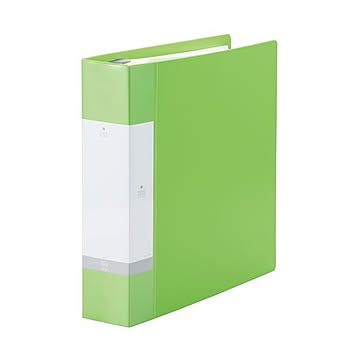 (まとめ）LIHITLAB クリヤーブック リクエストG3808-6 A4S黄緑×2セット