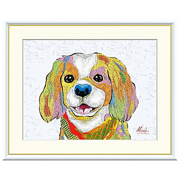 額絵 キャバリア 山口美咲 61x49.5cm 三幸