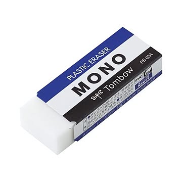 （まとめ） トンボ鉛筆 事務用・製図用消しゴム モノ PE-03A 1個入 【×50セット】