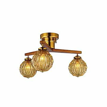 インターフォルム マリオン シーリングライト LED電球付 アンバー LT-4190