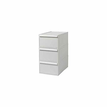 like-it ライクイット Closet system クローゼットシステム 引出し(M) 3個組 CS-D2 3P 衣類収納 引き出し収納 押し入れ収納 クローゼット収納 収納ケース 収納ボックス