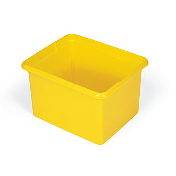 ジャニターカート用ボックス 28.5L RM9T84YL 幅445x奥行279x高さ356mm ラバーメイド